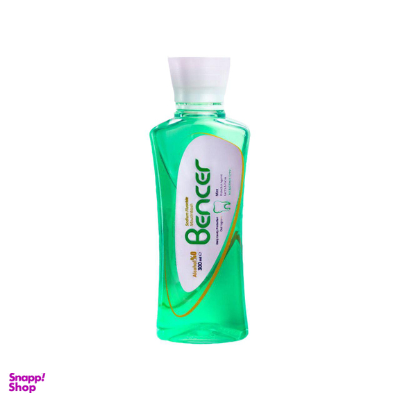دهان شویه بنسر (Bencer) مدل Fluoride حجم 300 میلی‌ لیتر