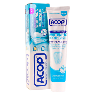 خمیر دندان آکوپ (Acop) مدل Whitening وزن 90 گرم