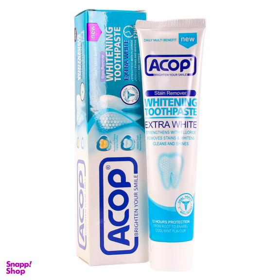 خمیر دندان آکوپ (Acop) مدل Whitening وزن 90 گرم