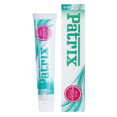 خمیر دندان پاتریکس (Patrix) مدل Plus Whitening وزن 120 گرم