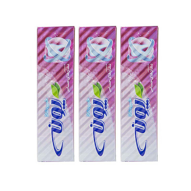 خمیر دندان پونه (Pooneh) مدل Sensitive حجم 100 میلی ‌لیتر بسته 3 عددی