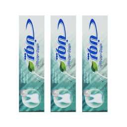خمیر دندان پونه (Pooneh) مدل Whitening کننده حجم 100 میلی ‌لیتر بسته 3 عددی