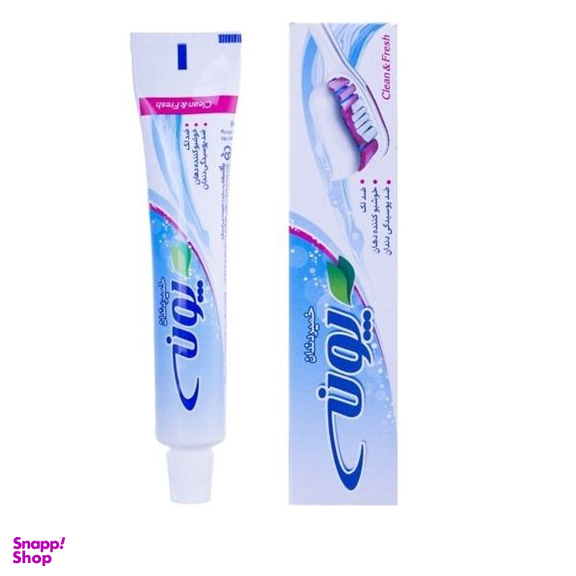 خمیر دندان پونه (Pooneh) مدل Clean And Fresh حجم 53 میلی‌ لیتر