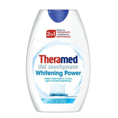 خمیر دندان ترامد (Theramed) مدل Whitening Power حجم 75 میلی‌لیتر