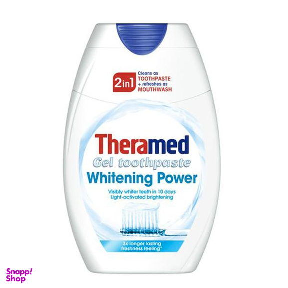 خمیر دندان ترامد (Theramed) مدل Whitening Power حجم 75 میلی‌لیتر