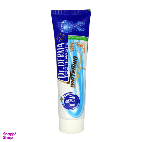 خمیر دندان دکتر درما (Dr.derma) مدل پاپایا حجم 120 میلی‌لیتر