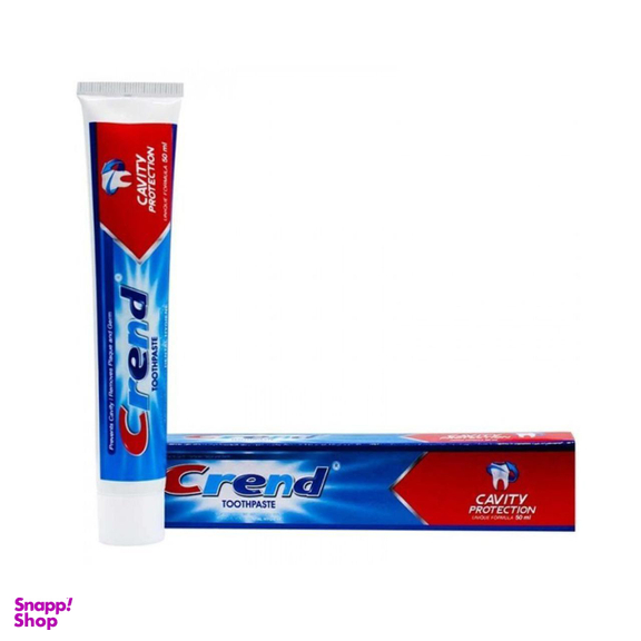خمیر دندان کرند (Crend) مدل Cavity حجم 50 میلی‌لیتر