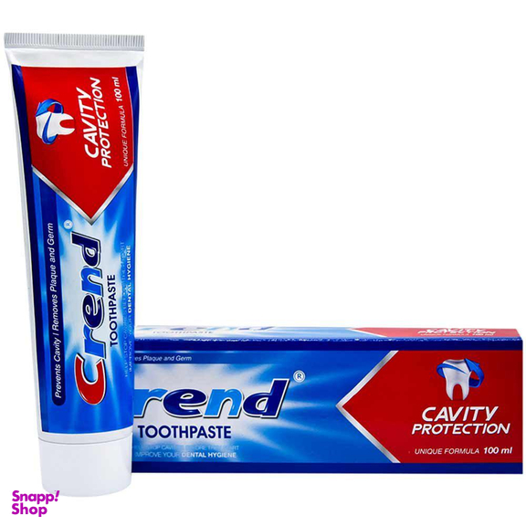 خمیر دندان کرند (Crend) مدل Protection حجم 100 میلی‌لیتر