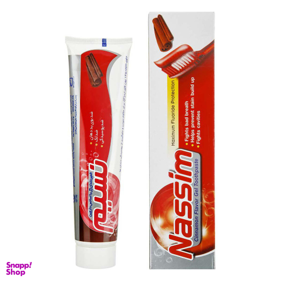 خمیر دندان نسیم (Nassim) مدل Darchin Flavor حجم 75 میلیلیتر