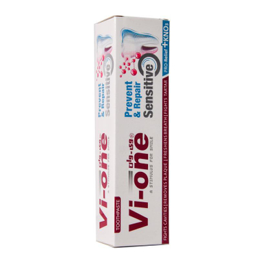 خمیر دندان وی وان (Vi-One) مدل Sensitive حجم 130 میلی لیتر