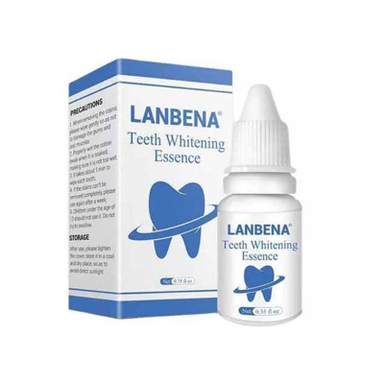 محلول سفید کننده دندان لنبنا Lanbena مدل اسنس حجم 10 میلی لیتر