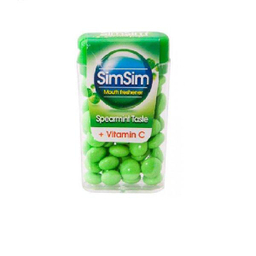 قرص خوشبو کننده دهان سیم سیم (Simsim) مدل Vitamin C وزن 15 گرم