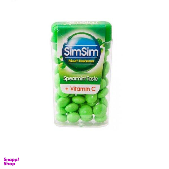قرص خوشبو کننده دهان سیم سیم (Simsim) مدل Vitamin C وزن 15 گرم