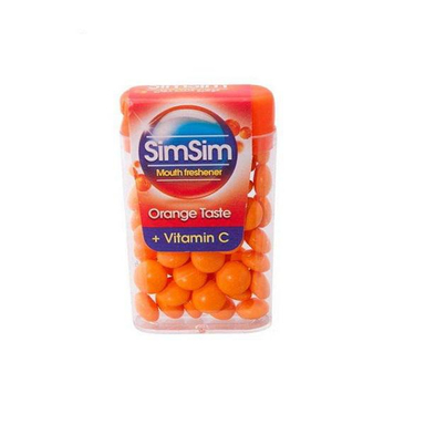 قرص خوشبوکننده دهان سیم سیم مدل Orange وزن 15 گرم