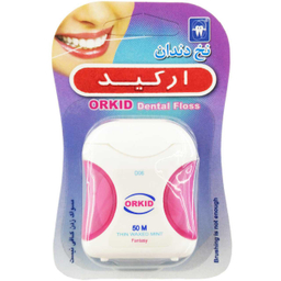 نخ دندان ارکید (Orkid) مدل فانتزی رنگ صورتی 20 متر