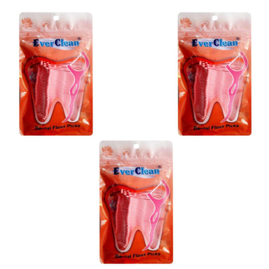 نخ دندان اورکلین (Ever Clean) کد 022 بسته 3 عددی
