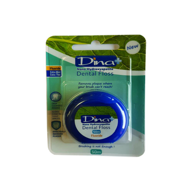 نخ دندان دینا (Dina) مدل Hydroxyapatite