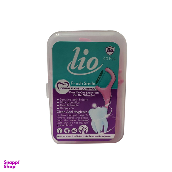 نخ دندان لیو (Lio) کد 021 بسته 40 عددی