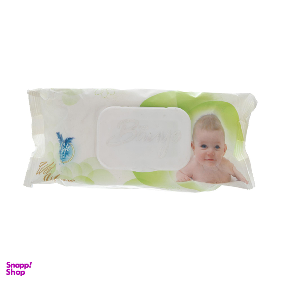 دستمال مرطوب بانیو (Banyo) مدل 002 بسته 120 عددی رنگ سبز