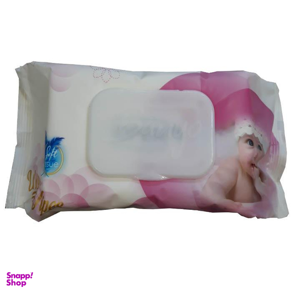 دستمال مرطوب بانیو (Banyo) مدل 002 بسته 120 عددی رنگ صورتی
