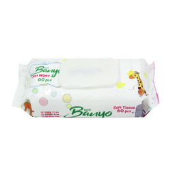دستمال مرطوب بانیو (Banyo) مدل 01 بسته 60 عددی