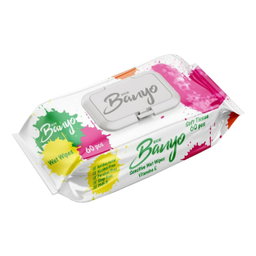 دستمال مرطوب بانیو (Banyo) مدل sansitive بسته 60 عددی