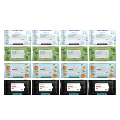دستمال مرطوب بیول (Biol) مدل F&H مجموعه 12 عددی