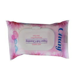 دستمال مرطوب چانف (Chanf) مدل Super SOFT clensing بسته 48 عددی