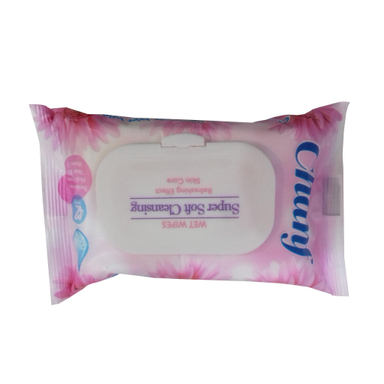 دستمال مرطوب چانف (Chanf) مدل Super SOFT clensing بسته 48 عددی