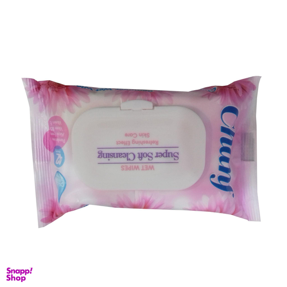 دستمال مرطوب چانف (Chanf) مدل Super SOFT clensing بسته 48 عددی