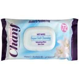 دستمال مرطوب چانف (Chanf) مدل Super SOFT G بسته 72 عددی