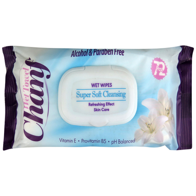 دستمال مرطوب چانف (Chanf) مدل Super SOFT G بسته 72 عددی
