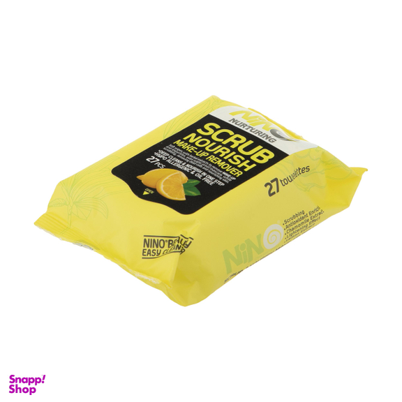 دستمال مرطوب نینو (Nino) مدل Lemon بسته 27 عددی