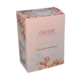 دستمال مرطوب یوتاب (Youtab) کد 2080 بسته 10 عددی