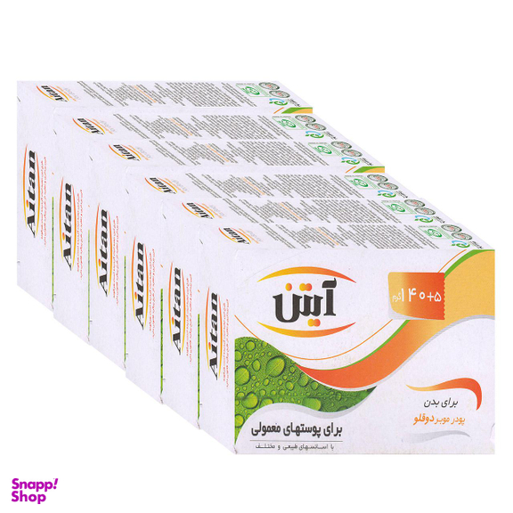 پودر موبر آیتن (Aitan​) مدل 14800 وزن 140 گرم بسته 6 عددی