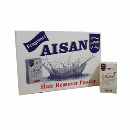 پودر موبر آیسان (Aisan) مدل HK008 وزن 140 گرم بسته 60 عددی