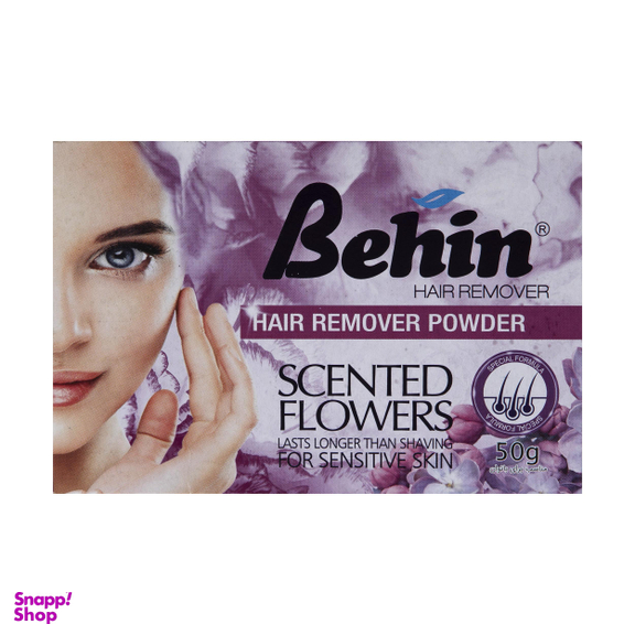 پودر موبر بانوان بهین (Behin) مدل Scented Flowers وزن 50 گرم