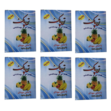 پودر موبر تن پاک (Tan pak) مدل ds2 وزن 85 گرم بسته 6 عددی