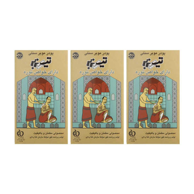 پودر موبر تیزبر (Tizbar) مدل نوره وزن 400 گرم بسته 3 عددی