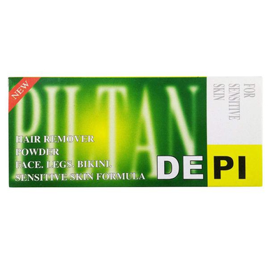 پودر موبر دپی (Depi) مدل Lime وزن 50 گرم بسته 6 عددی