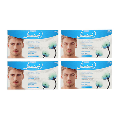 پودر موبر ژامینه (Jamineh) مدل HA4 وزن 100 گرم بسته 4 عددی