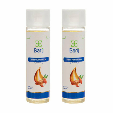 روغن بدن و مو باریج (Barij) مدل بادام تلخ حجم 30 میلی‌ لیتر بسته 2 عددی