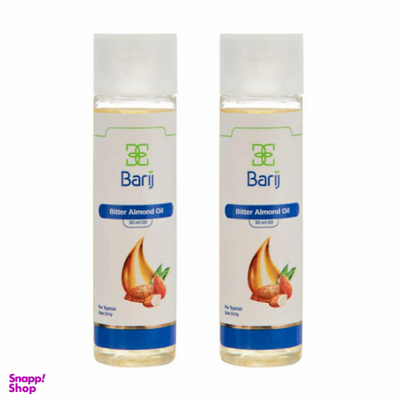روغن بدن و مو باریج (Barij) مدل بادام تلخ حجم 30 میلی‌ لیتر بسته 2 عددی