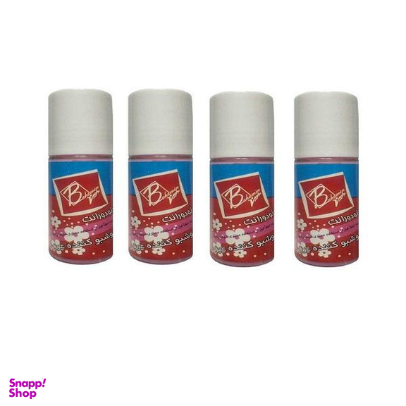 رول دیودورانت بهامین (Bahamin) مدل R04 حجم 32 میلی‌لیتر مجموعه 4 عددی