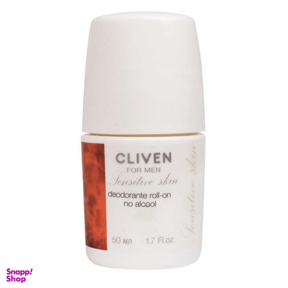 رول دیودورانت کلیون (Cliven) مدل No Alcohol Roll on Deodorant حجم 50 میلی‌لیتر