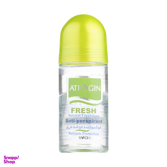 رول ضد تعریق زنانه عطرآگین (Atragin) مدل Green حجم 50 میلی‌لیتر