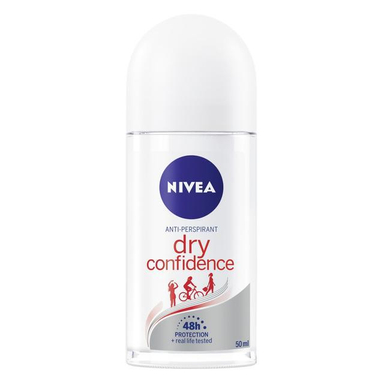 رول ضد تعریق زنانه نیوآ (Nivea) مدل dry confidence حجم 50 میلی‌ لیتر