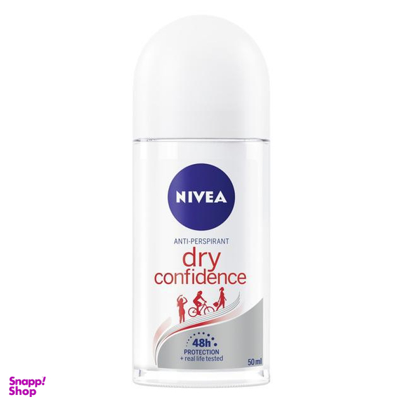 رول ضد تعریق زنانه نیوآ (Nivea) مدل dry confidence حجم 50 میلی‌ لیتر