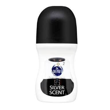 رول ضد تعریق مردانه دکتر درما (DR.DERMA) مدل Silver Scent حجم 50 میلی‌لیتر