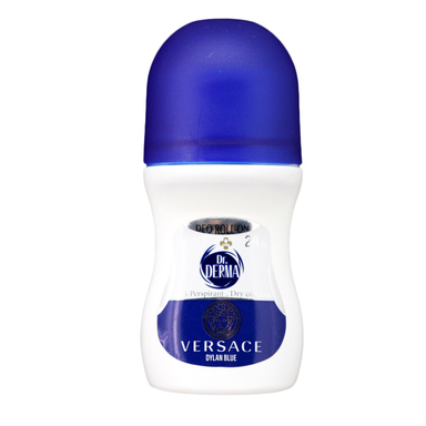 رول ضد تعریق مردانه دکتر درما (DR.DERMA) مدل Versace Dylan Blue حجم 50 میلی‌لیتر